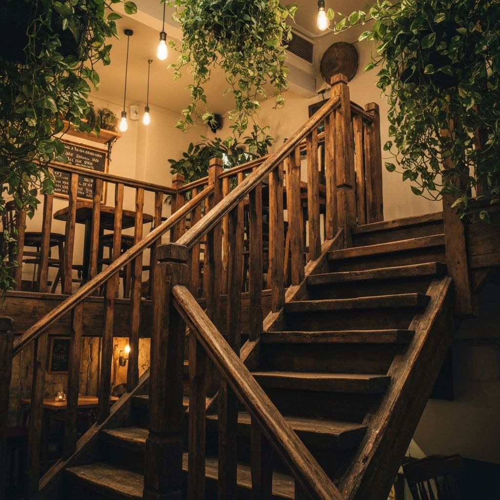 Stairs and workspace seating