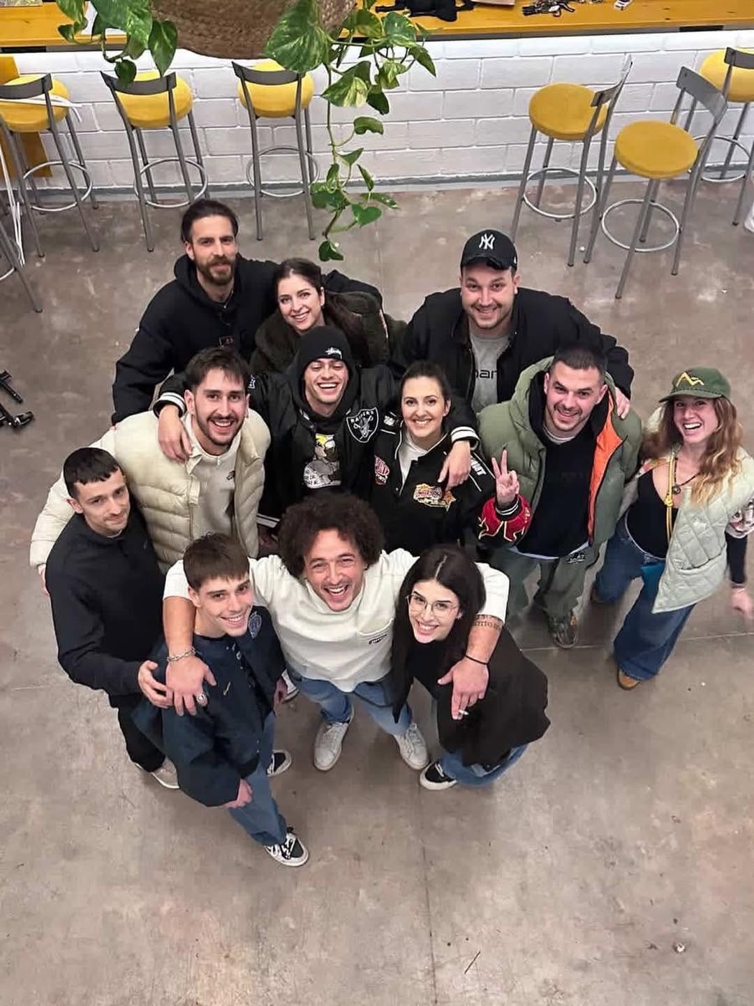 Η ομάδα του M.E.S.S. μαζεμένη στον χώρο μετά τις δράσεις Keep Rising