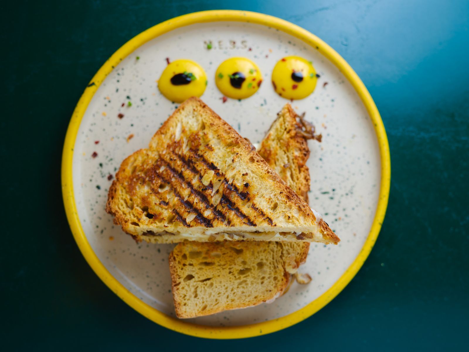 Grilled Cheese with Mushrooms